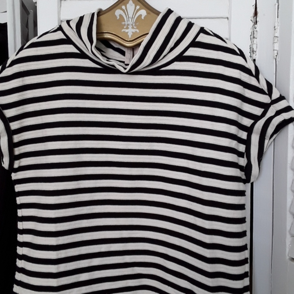 Antropologie 9-H-15 St CL stripe top L